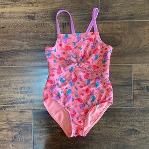 Cat & Jack 6/6X girls one piece swimsuit